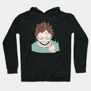 Angry Anime Boy Hoodie